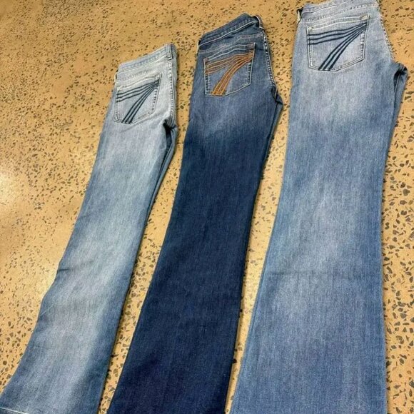 7FAMK DOJO JEANS - Picture 1 of 2